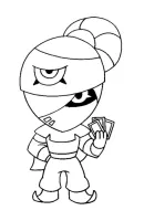 Brawl Stars kleurplaat 27